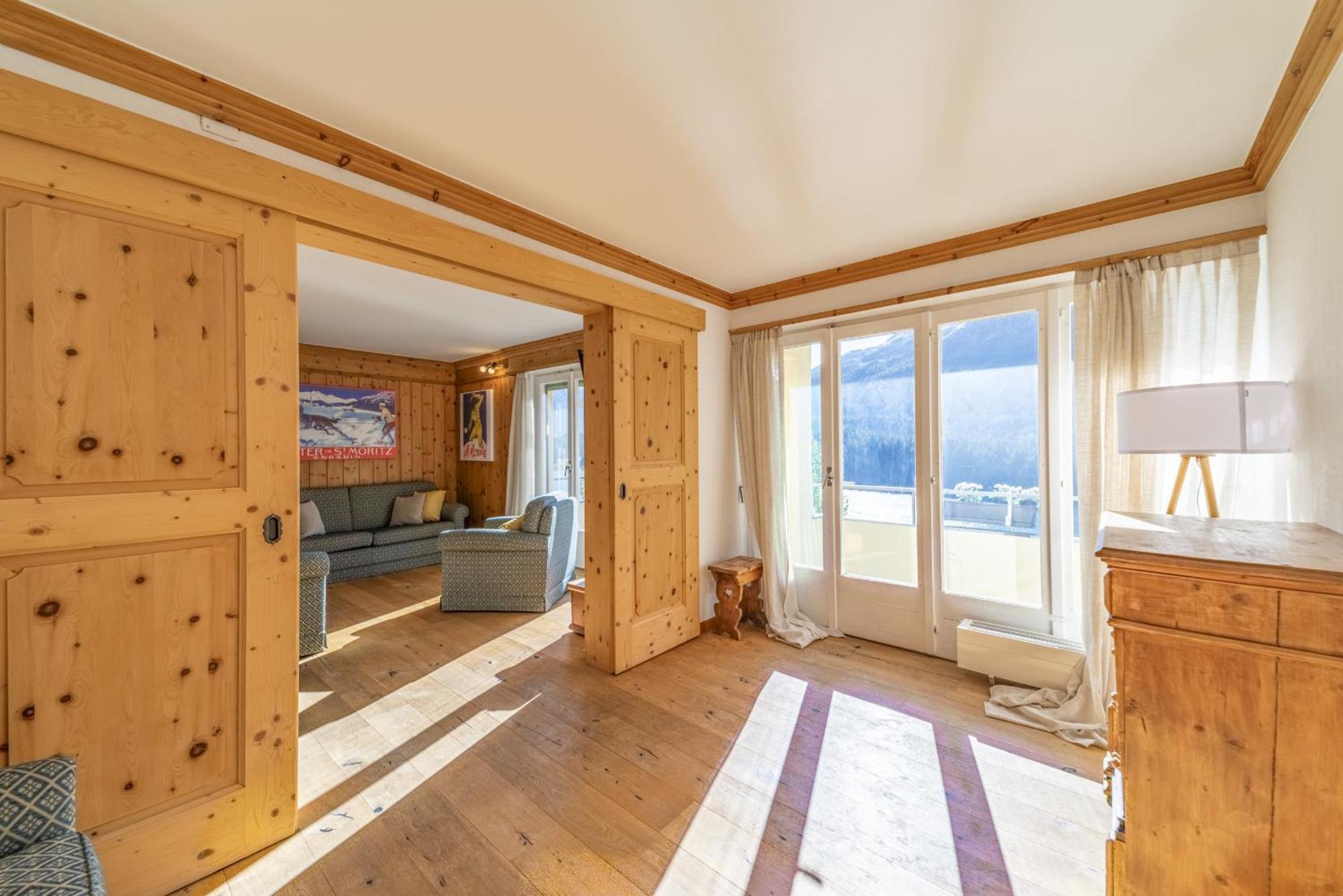 Chesa Bellavista - St. Moritz Apartman Kültér fotó